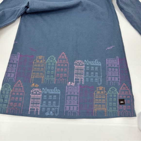 Tea Collection Stockholm Cityscape Dress Size 4 - Picture 4 of 5